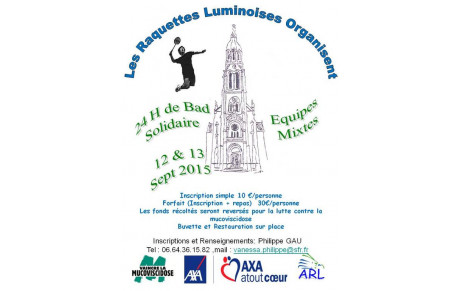 24H de Badminton Solidaire