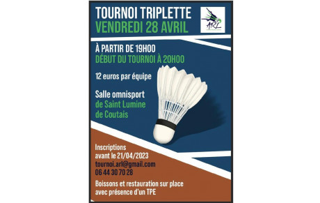 tournoi triplette 2023